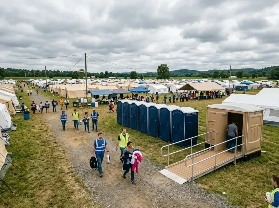 disaster-relief-camp-restrooms-010 — frequently asked questions, Dumpster & Portable Bathrooms Rental in Emma, NC